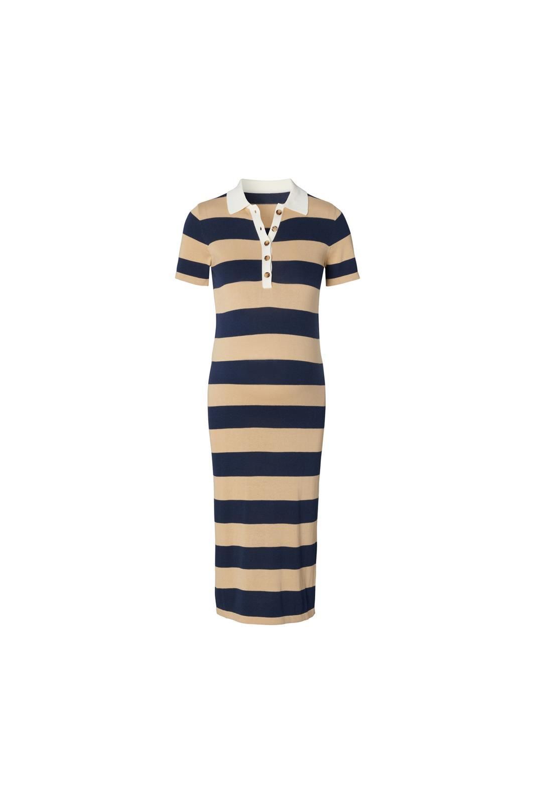 Noppies Maternity Jurk met voedingsfunctie - Colored Block Stripe