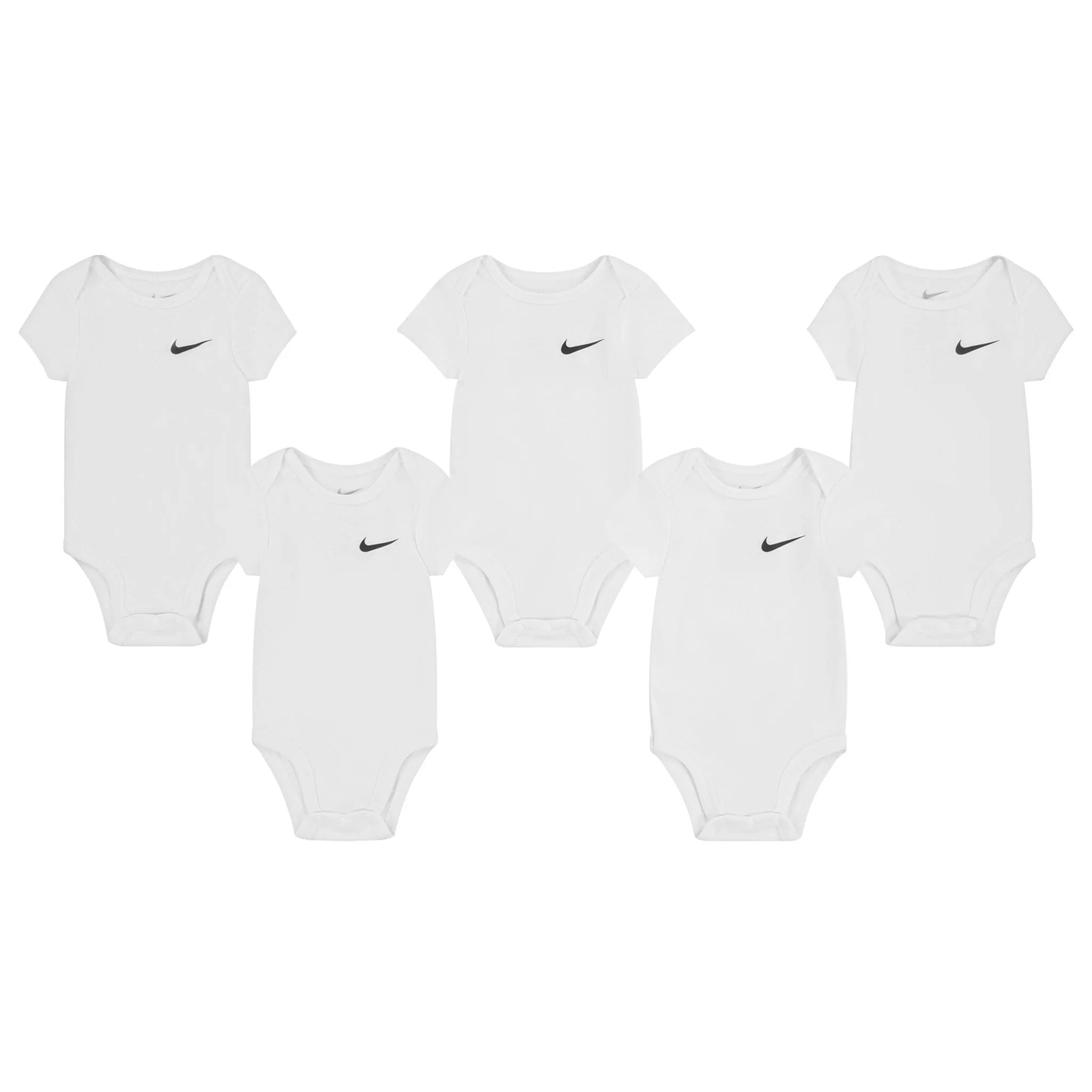 Nike Cache-Couche Swoosh Paquet de 5 0-9mois