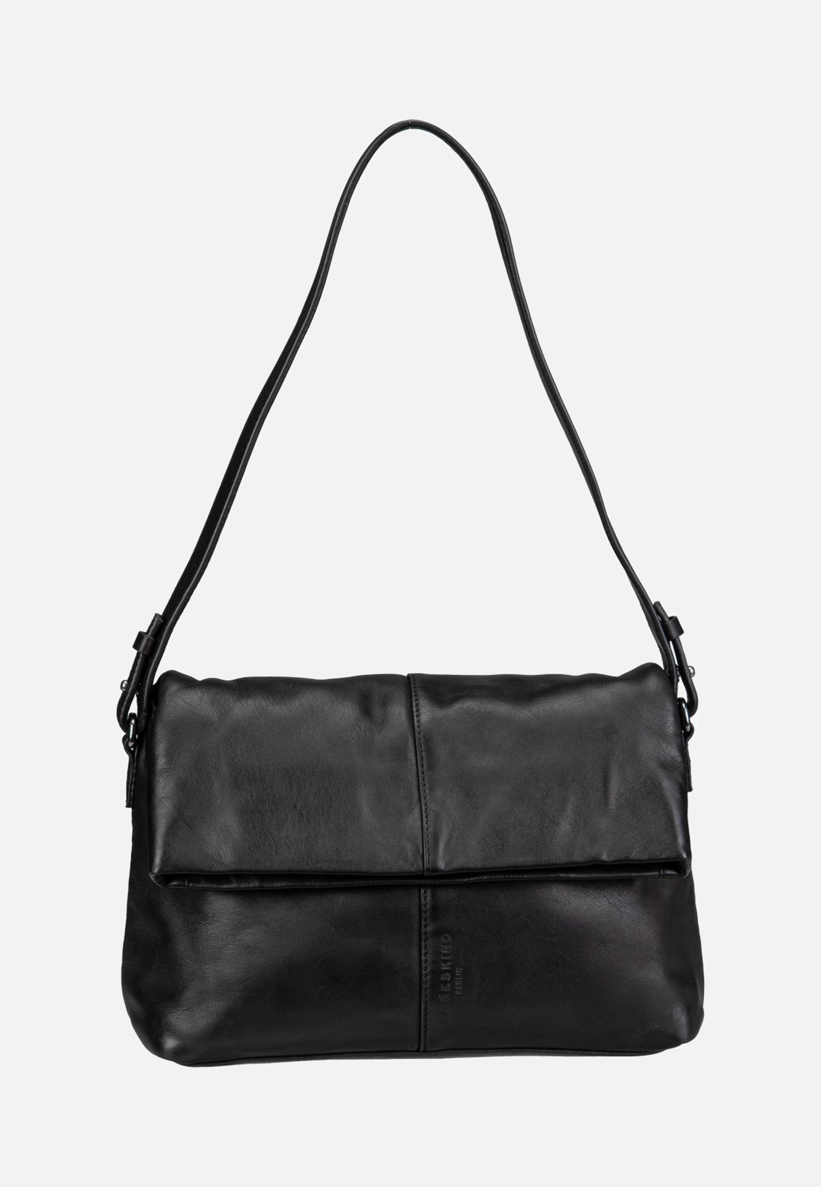 Fiona Hobo Sheep Natural Black - Hobo Bag