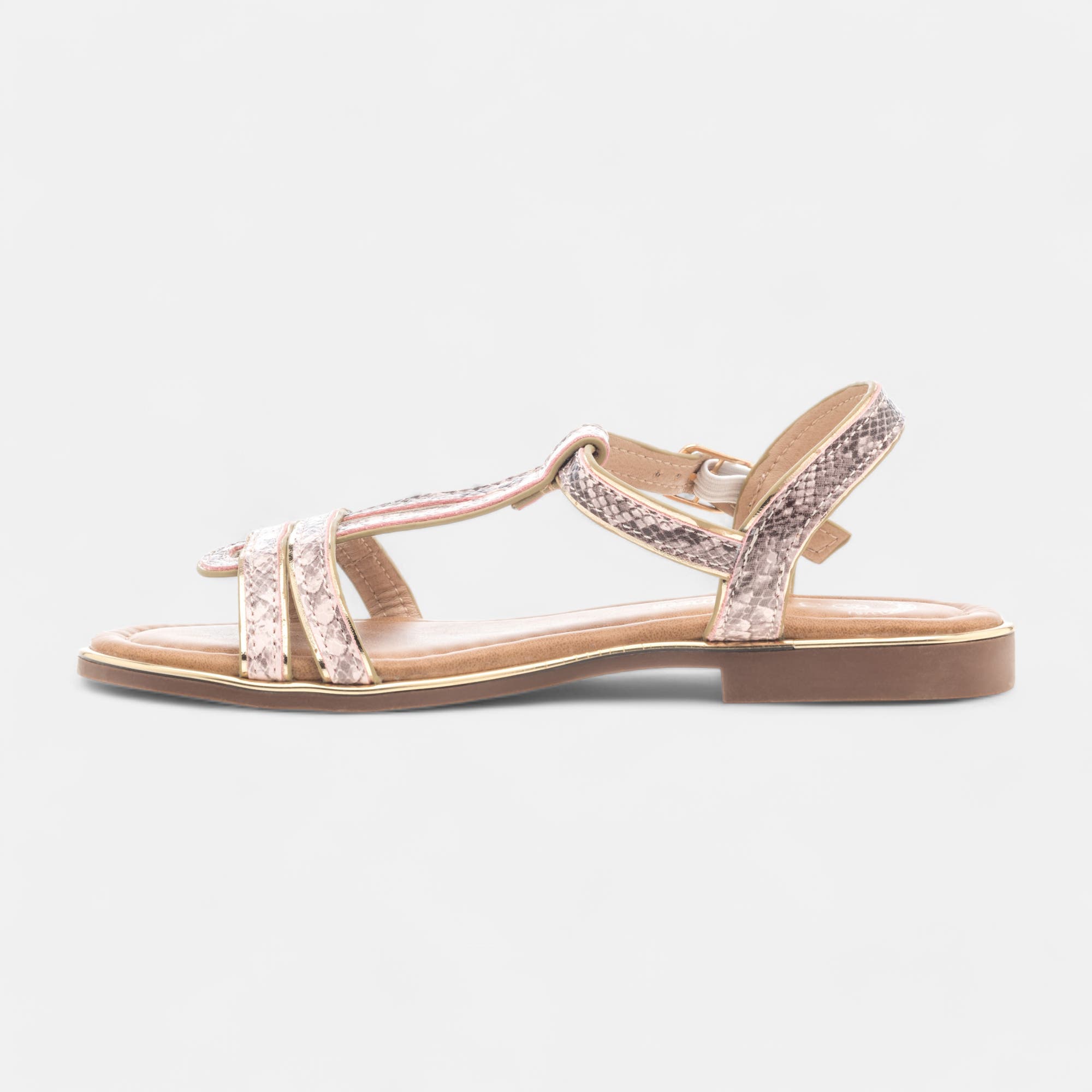 Nu-pieds Fille rose