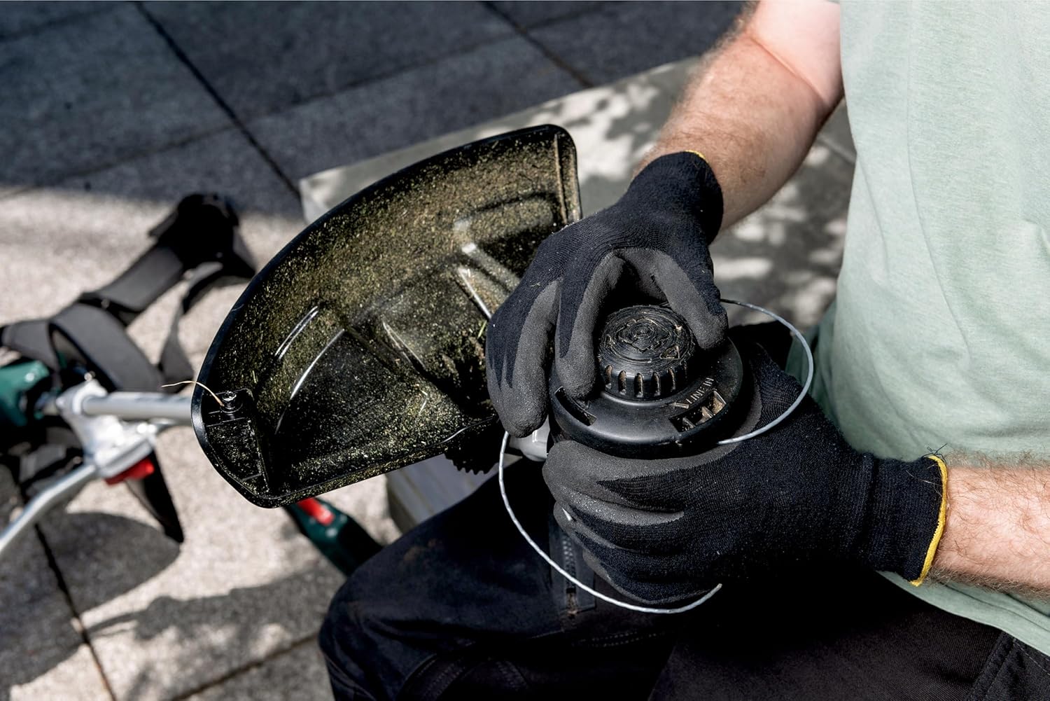metabo Akku-Freischneider FSB 36-18 LTX BL 40 – 601611850 – 18 V – Leiser Akku-Freischneider mit Zweihandgriff, Metabo Quick Fadenwechsel und Brushless-Motor – Ohne Akku und Ladegerät