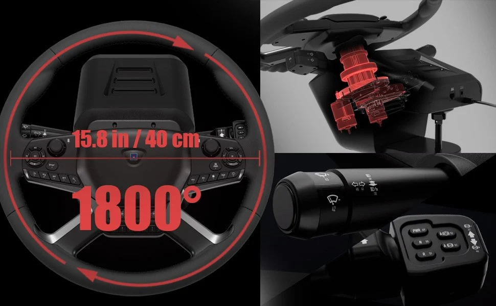 Hori Force Feedback Truck Control System for PC windows 10/11