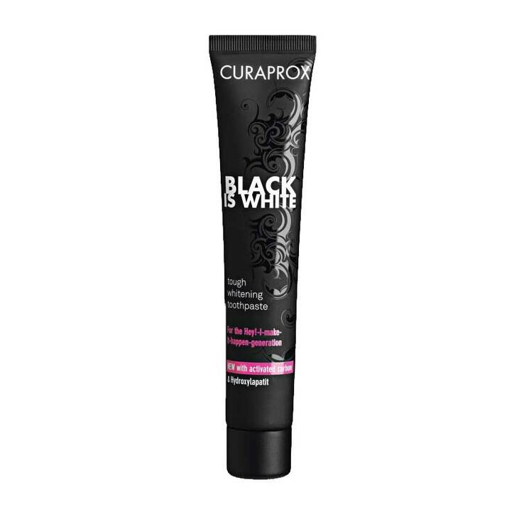 Curaprox Black is White Kohlezahnpasta, 90 ml
