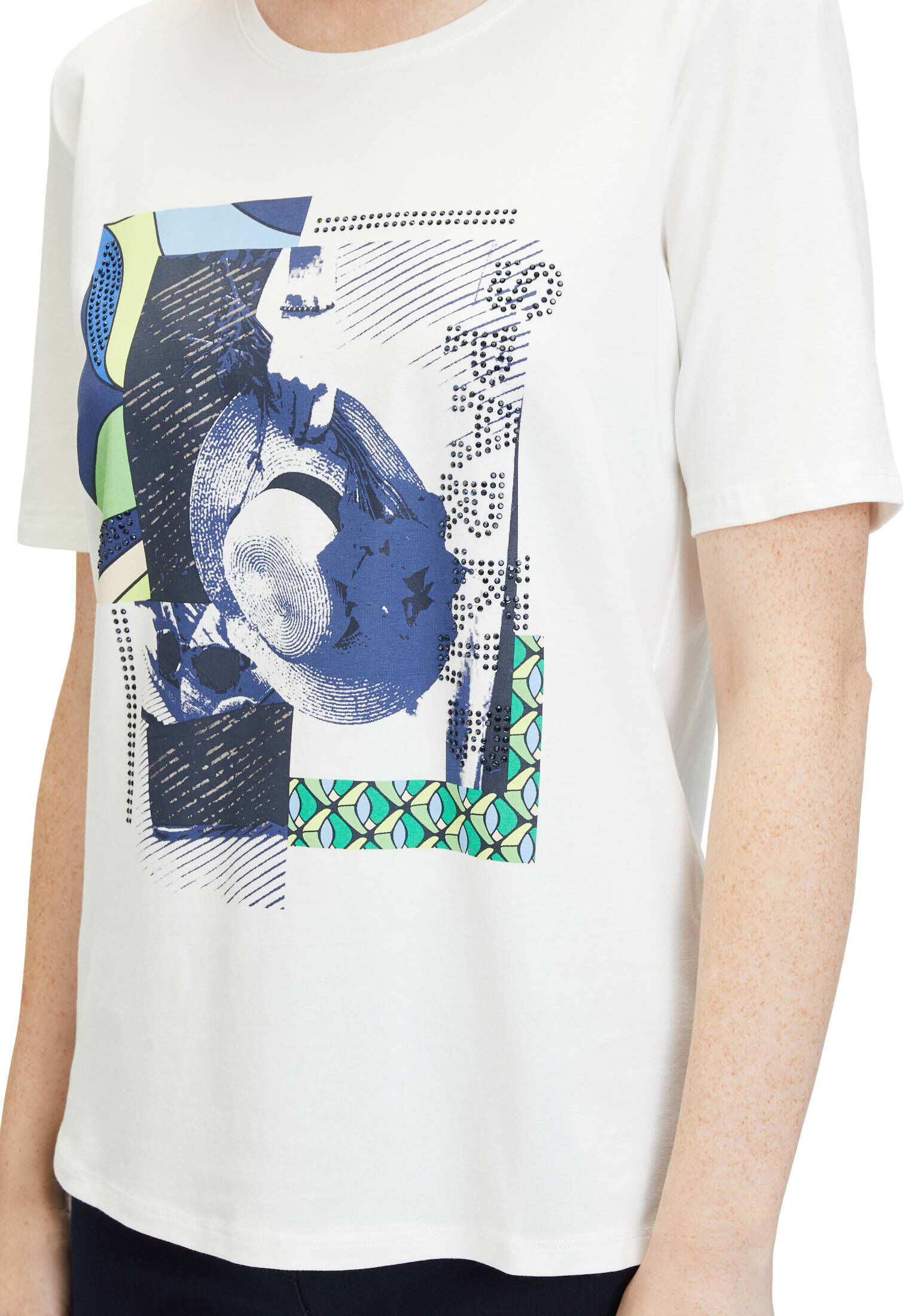 Betty Barclay| Damen Basic Shirt mit Placement