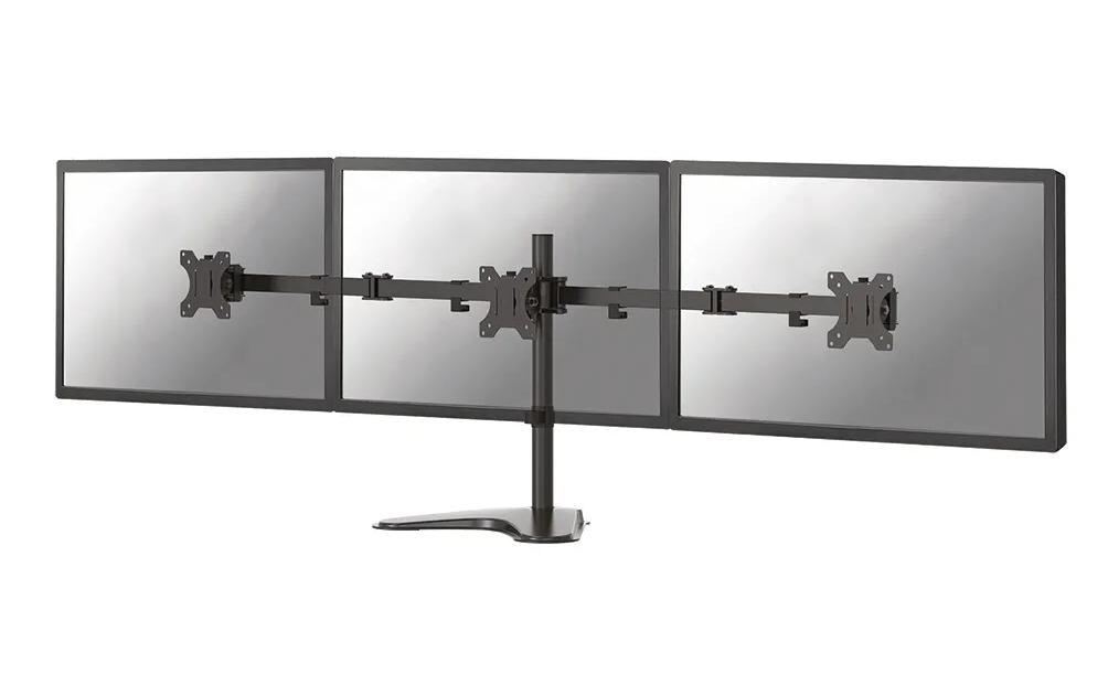 Monitor-Standfuss FPMA-D550DD3BLACK Schwarz<br>Völlig beweglicher Tischständer für drei Bildschirme von 13 bis 27