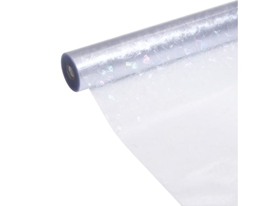 VIDAXL - Film protection Film pour fenêtre dépoli motif arc-en-ciel 3d 90x500 cm pvc