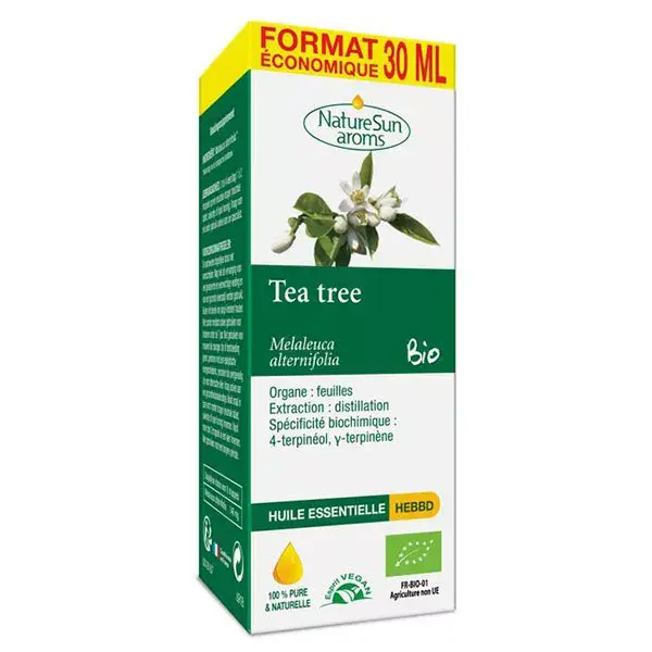 Óleo Essencial de Melaleuca Orgânico NatureSun Aroms 30ml