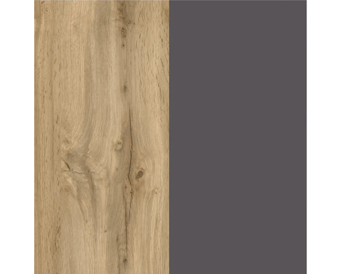 Held Furniture Keukenmeubel zonder apparatuur PISA 330 cm grijs mat gedemonteerd omkeerbaar variant 1106.6311