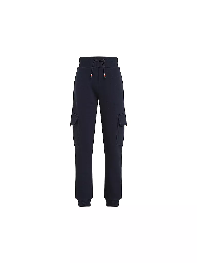 TOMMY HILFIGER Jungen Jogginghose dunkelblau
