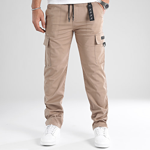 Pantalon Cargo Regular Fit 0009 Beige