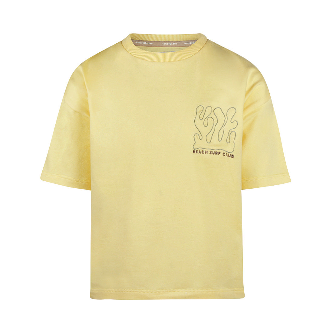 Koko Noko Koko Noko t-shirt loose fit yellow