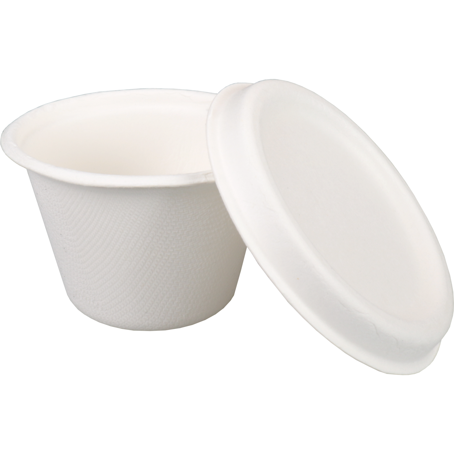 Depa Schaal, sausbakje, bagasse (suikerrietpulp), 140ml, wit