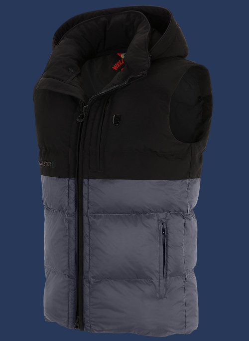 Royal Flash Vest Men SiShiBoBiTec, Marlinblue/Black