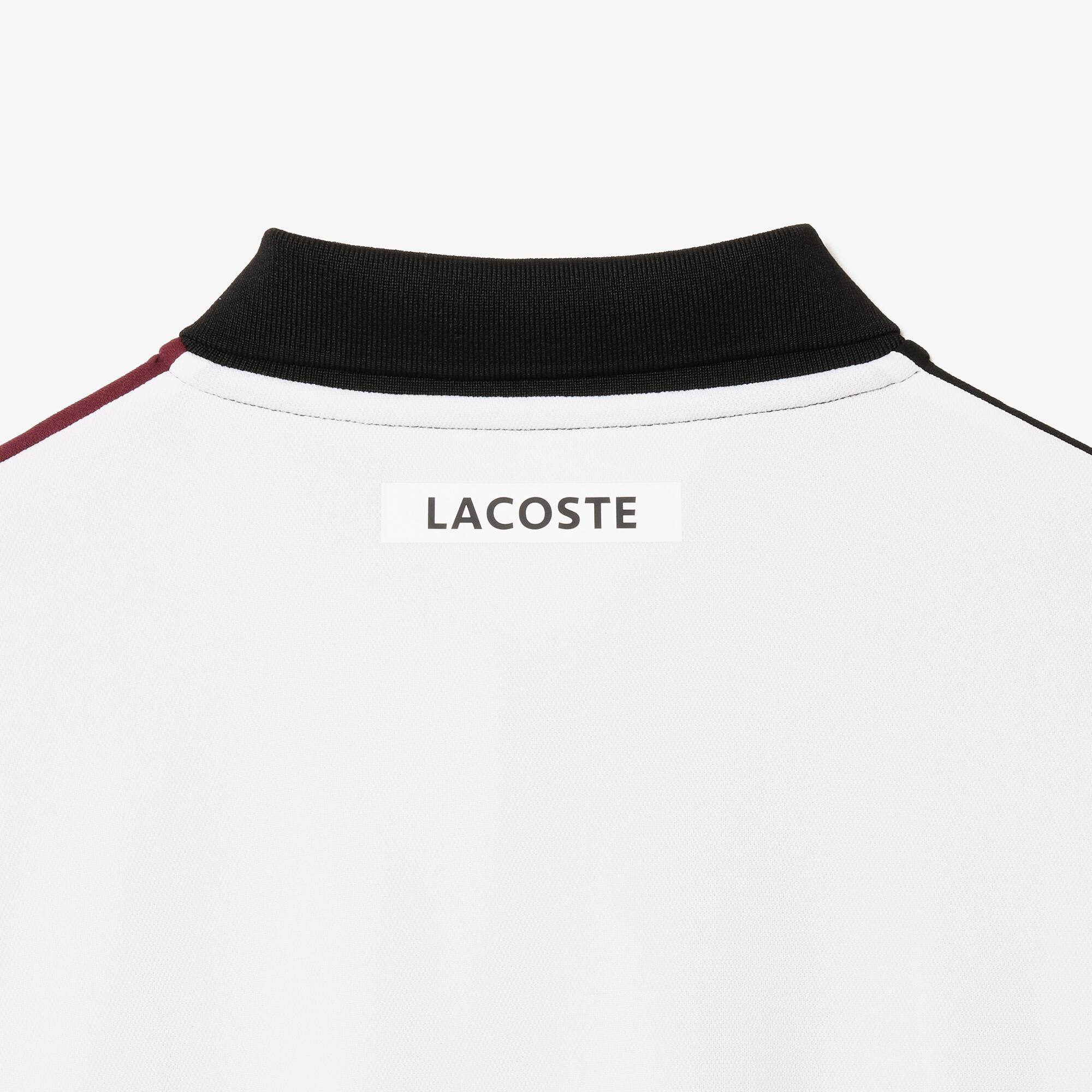 Tennis Poloshirt aus recyceltem Gewebe Kurze Ärmel - Schwarz - Lacoste - Herren