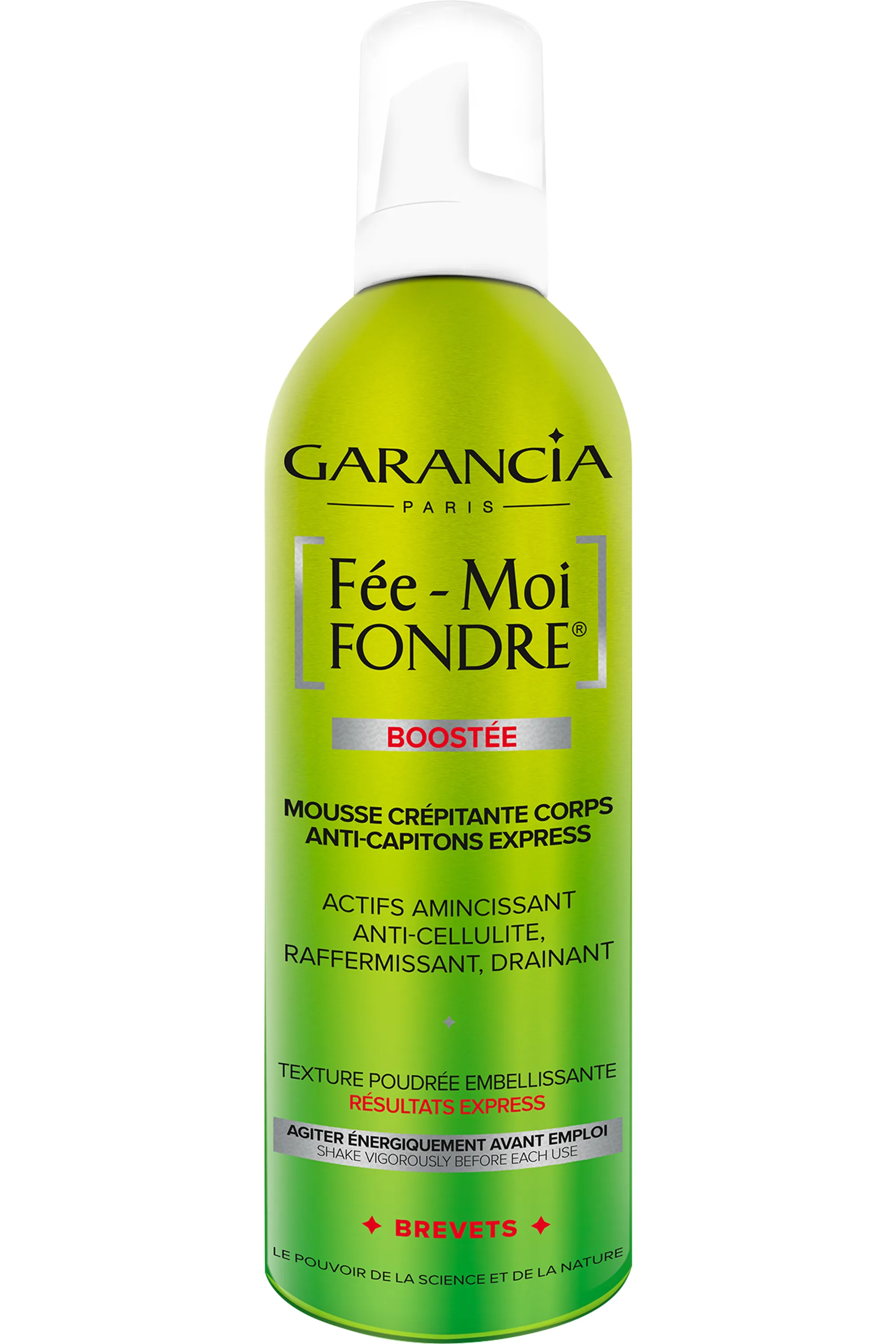 Garancia Mousse crépitante corps amincissante Fée-Moi Fondre Boostée-400 ml
