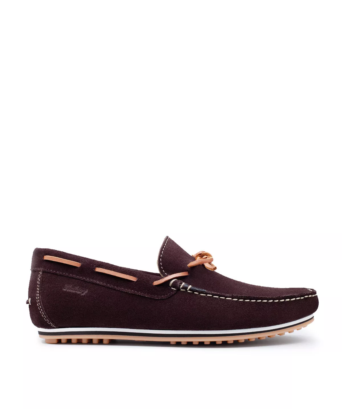 Mocassin KEY WEST Daim Marron Foncé