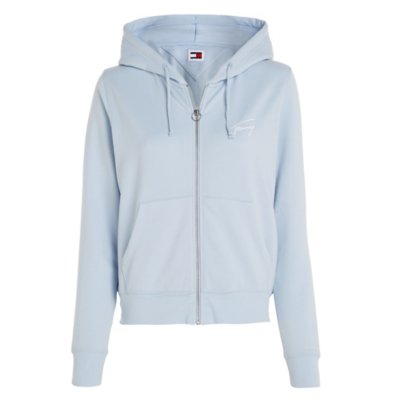 Sweatshirt zippé à capuche femme Reg Signature Zip Thru TOMMY HILFIGER