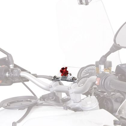 Support GPS Givi POUR PORTE GPS Universel - Gris