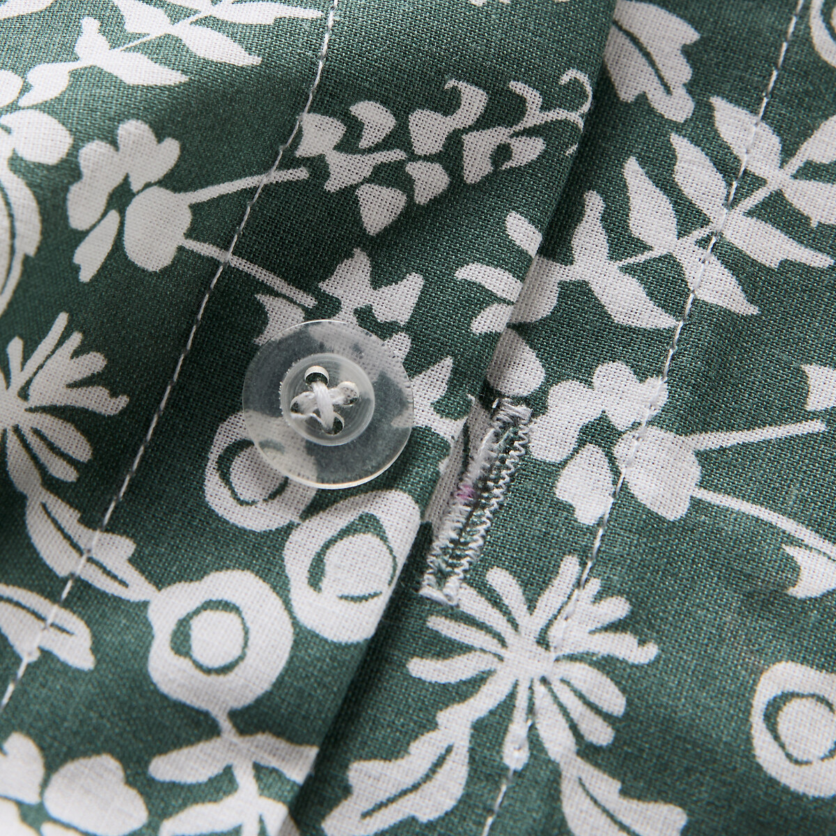 LA REDOUTE INTERIEURS<br>Conjunto de cama em algodão, fronha quadrada, Glynis