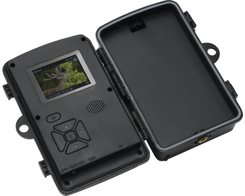 Technaxx Wildcam TX-256 Wildlife Camera, op batterijen werkende bewakingscamera voor binnen- en buitengebruik, ca. 13,6 x 10 x 6,4 cm, Full HD