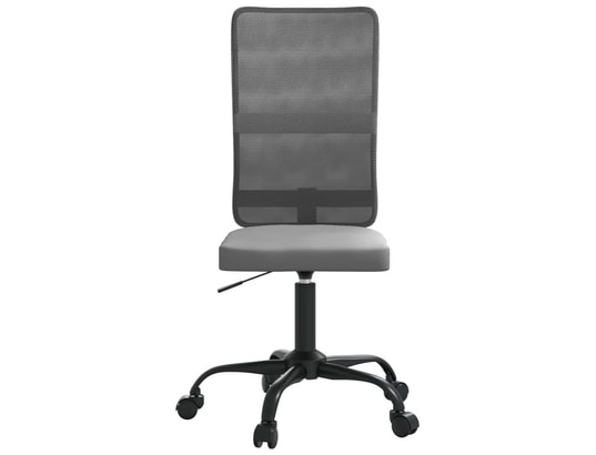 VIDAXL - Chaise de bureau gris tissu en maille