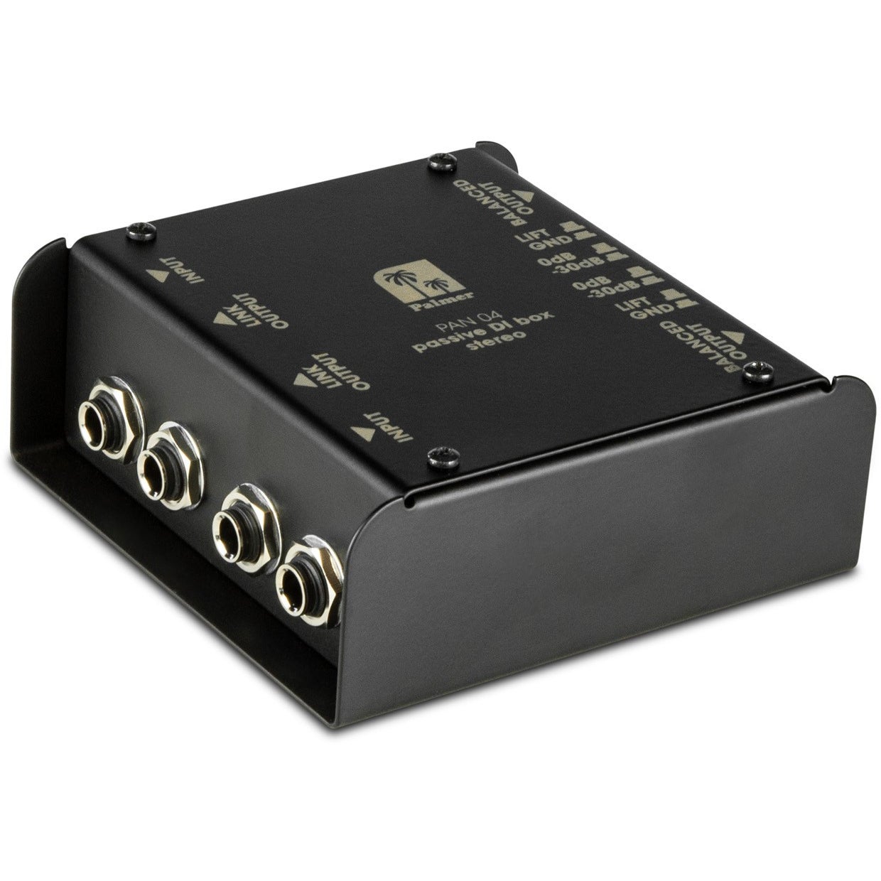 Palmer PAN 04 2-kanaals passieve DI box