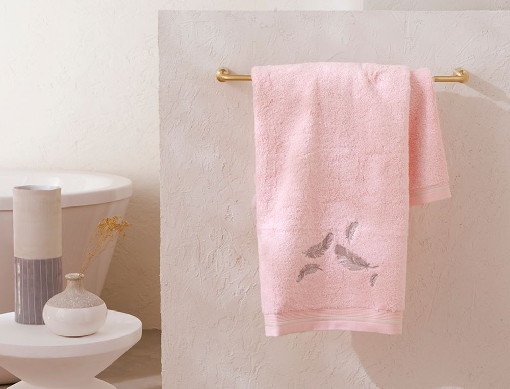 Drap de bain-Souffle d'argent