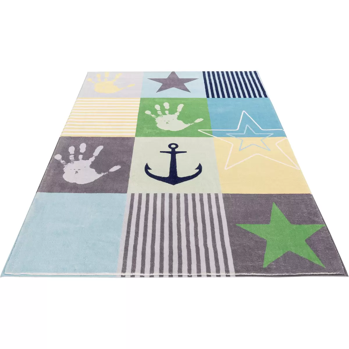 Kinderteppich My Stars Blau