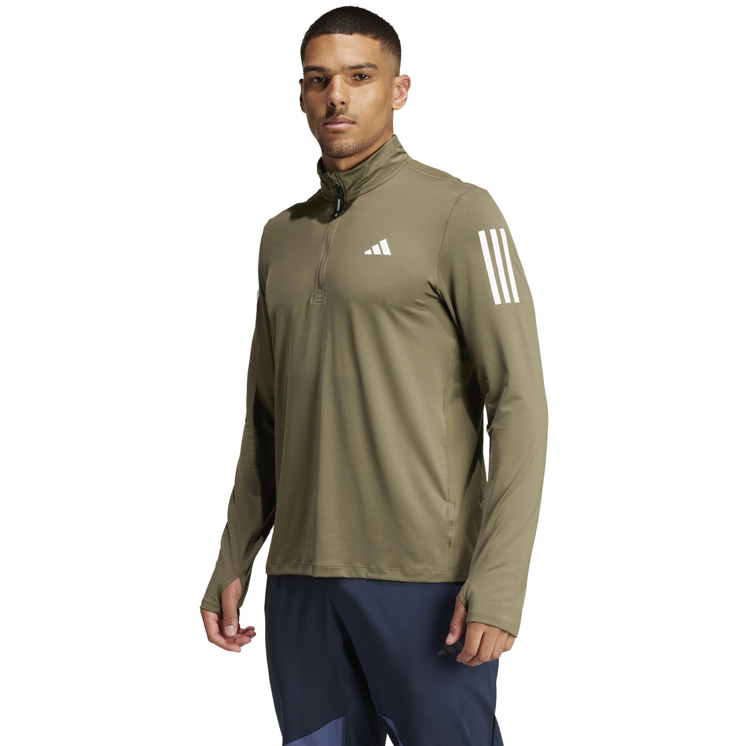 adidas OTR Half-Zip Longsleeve T-shirt Heren