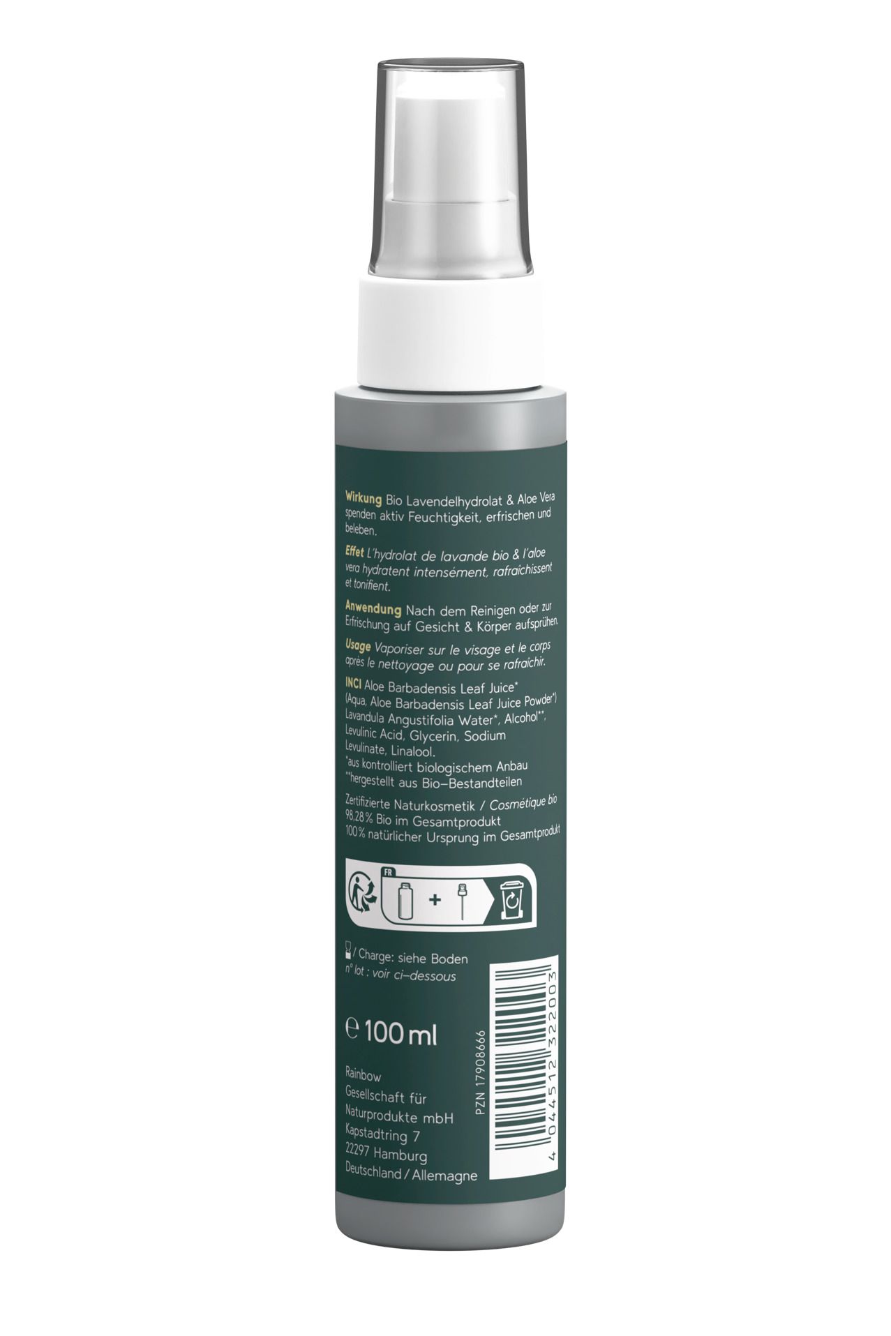 Rainbow aloecare Aloe Vera Spray