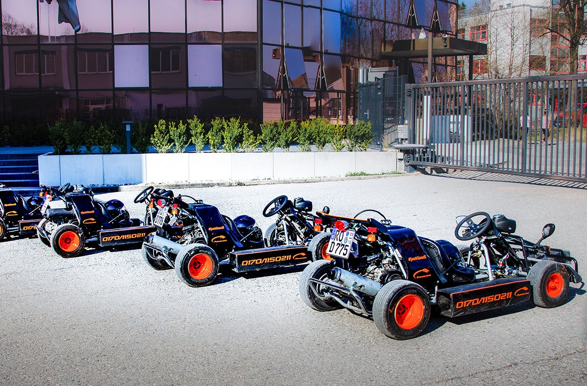 Kartfahren in Mering