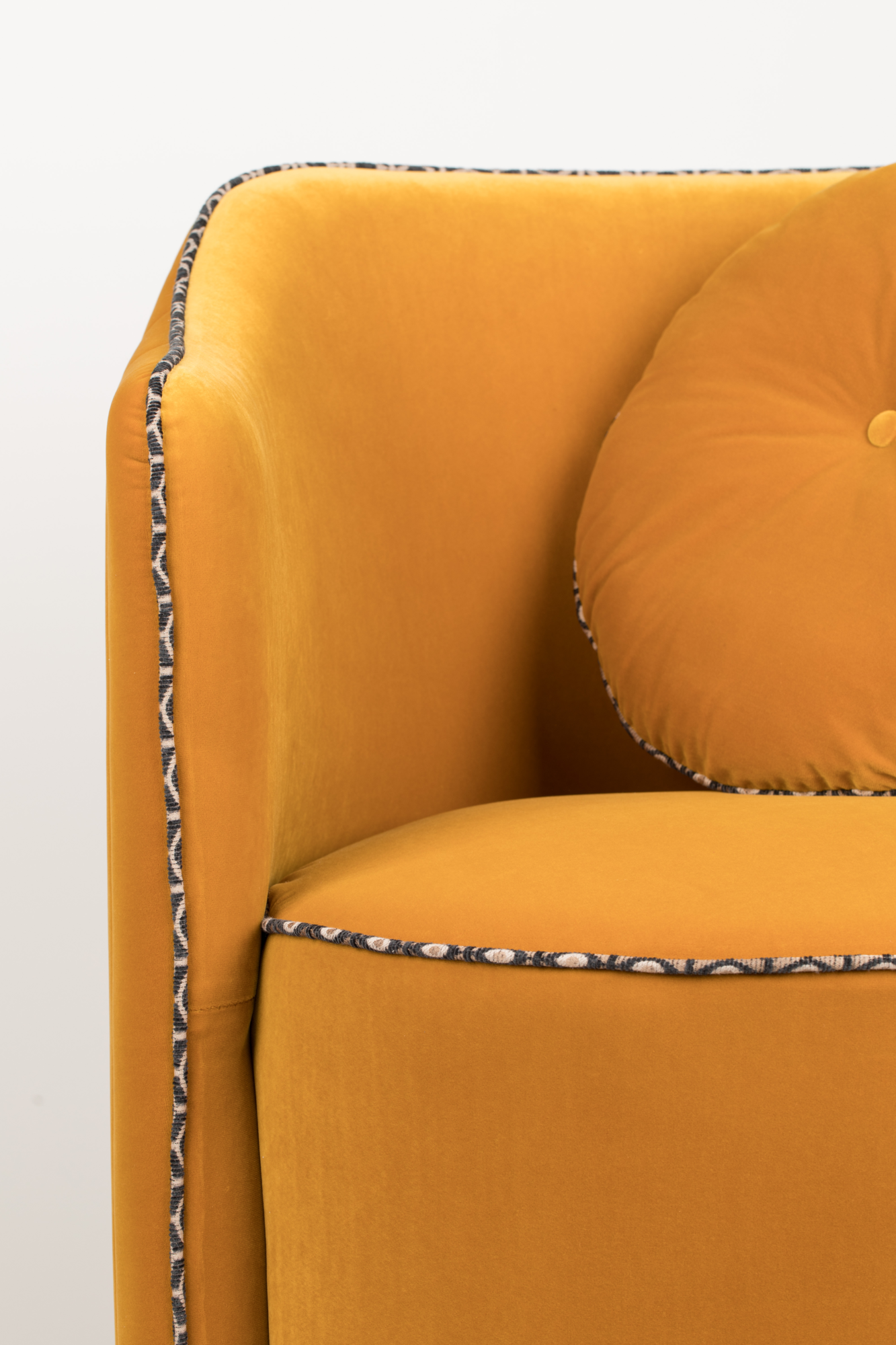 Fauteuil Sassy granny Okergeel