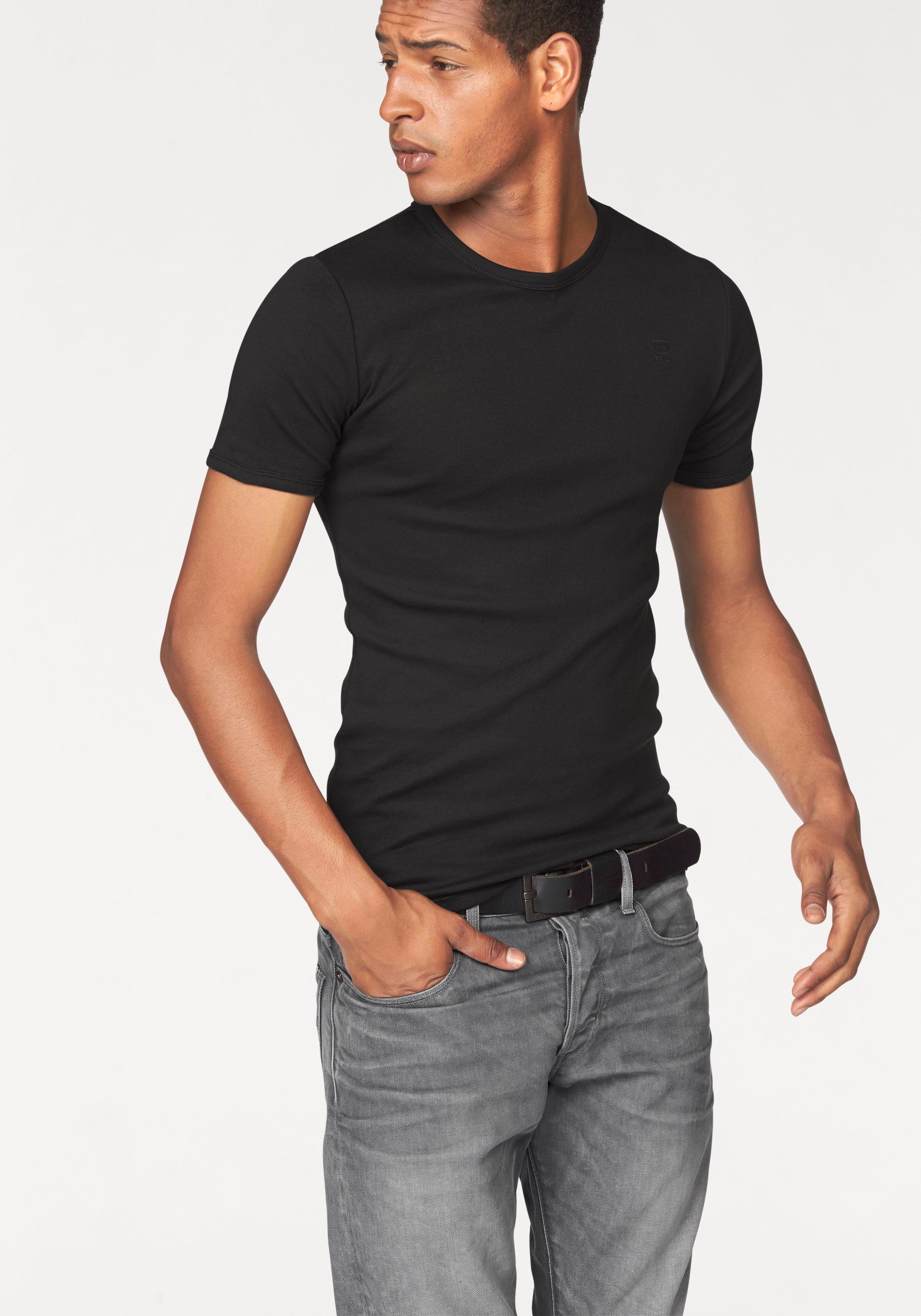 G-STAR T-Shirt, 2er-Packer Packung