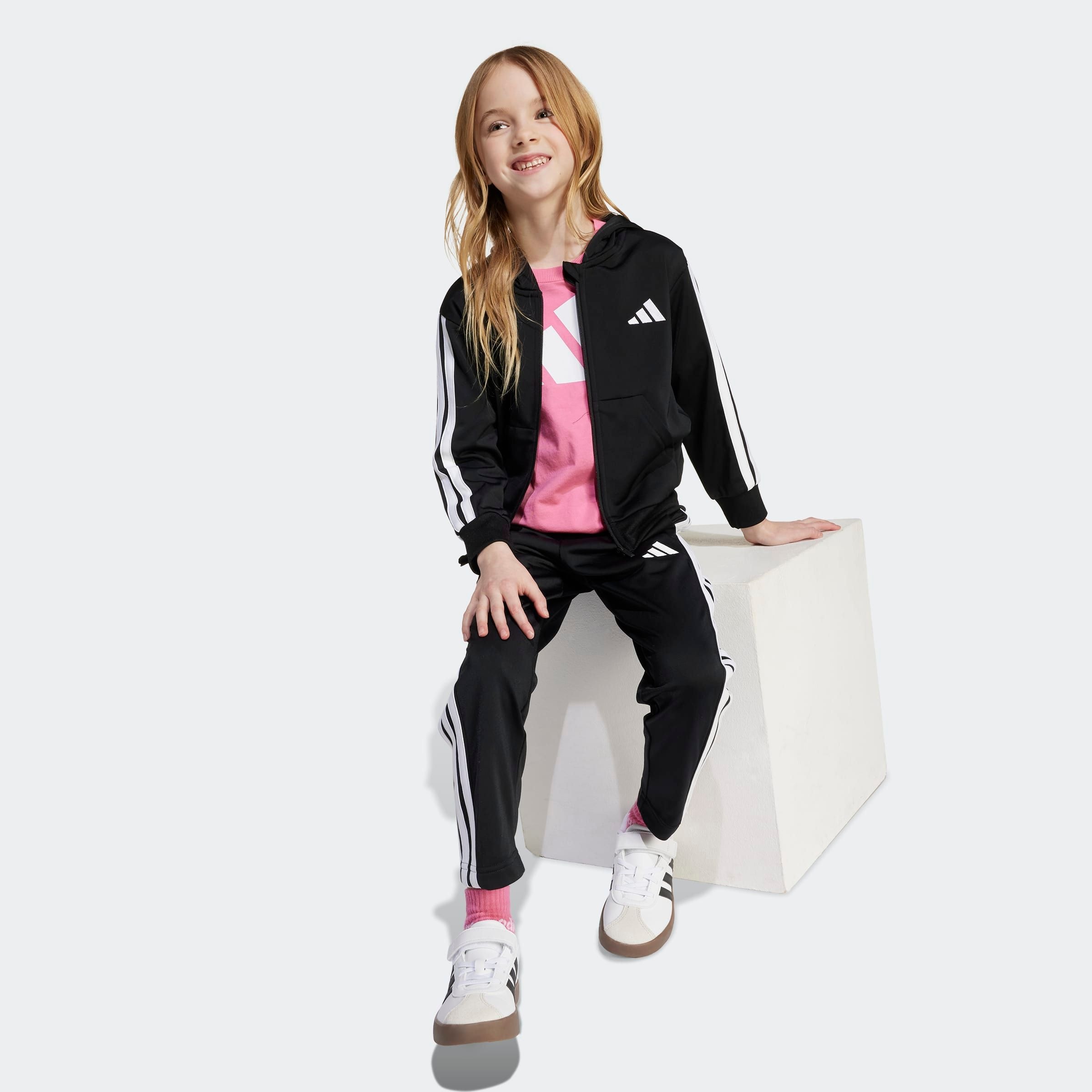 adidas Sportswear Trainingsanzug »LK 3S HD TR TS« 2 Stk. tlg.