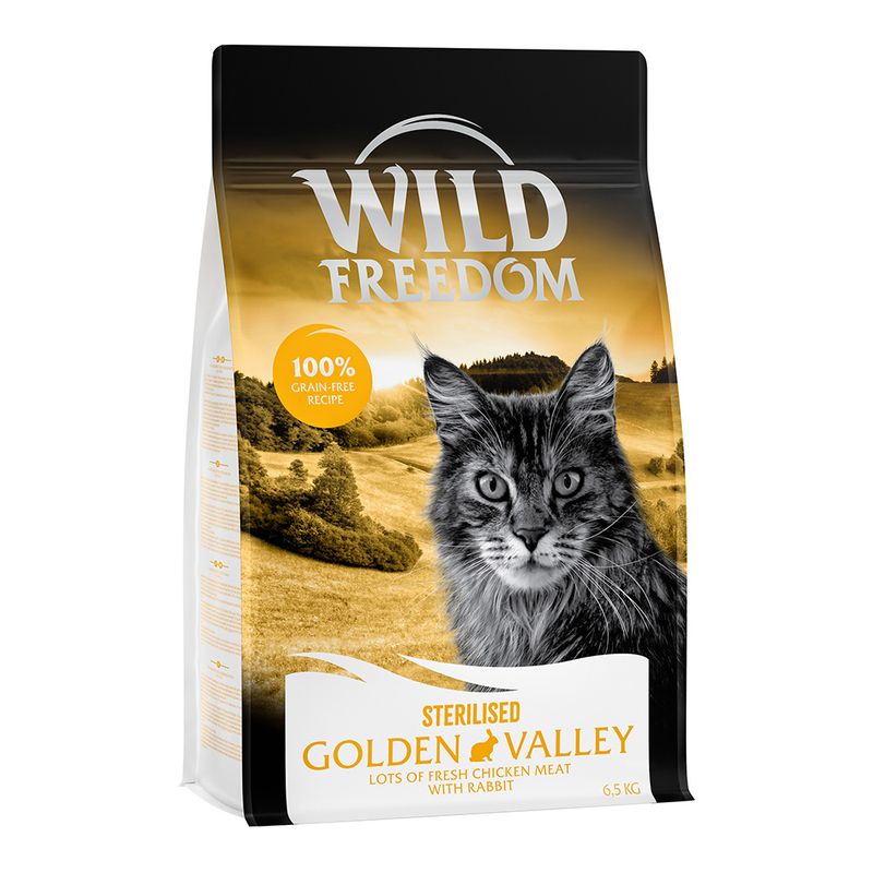 Wild Freedom Adult Golden Valley Sterilised, lapin - sans céréales