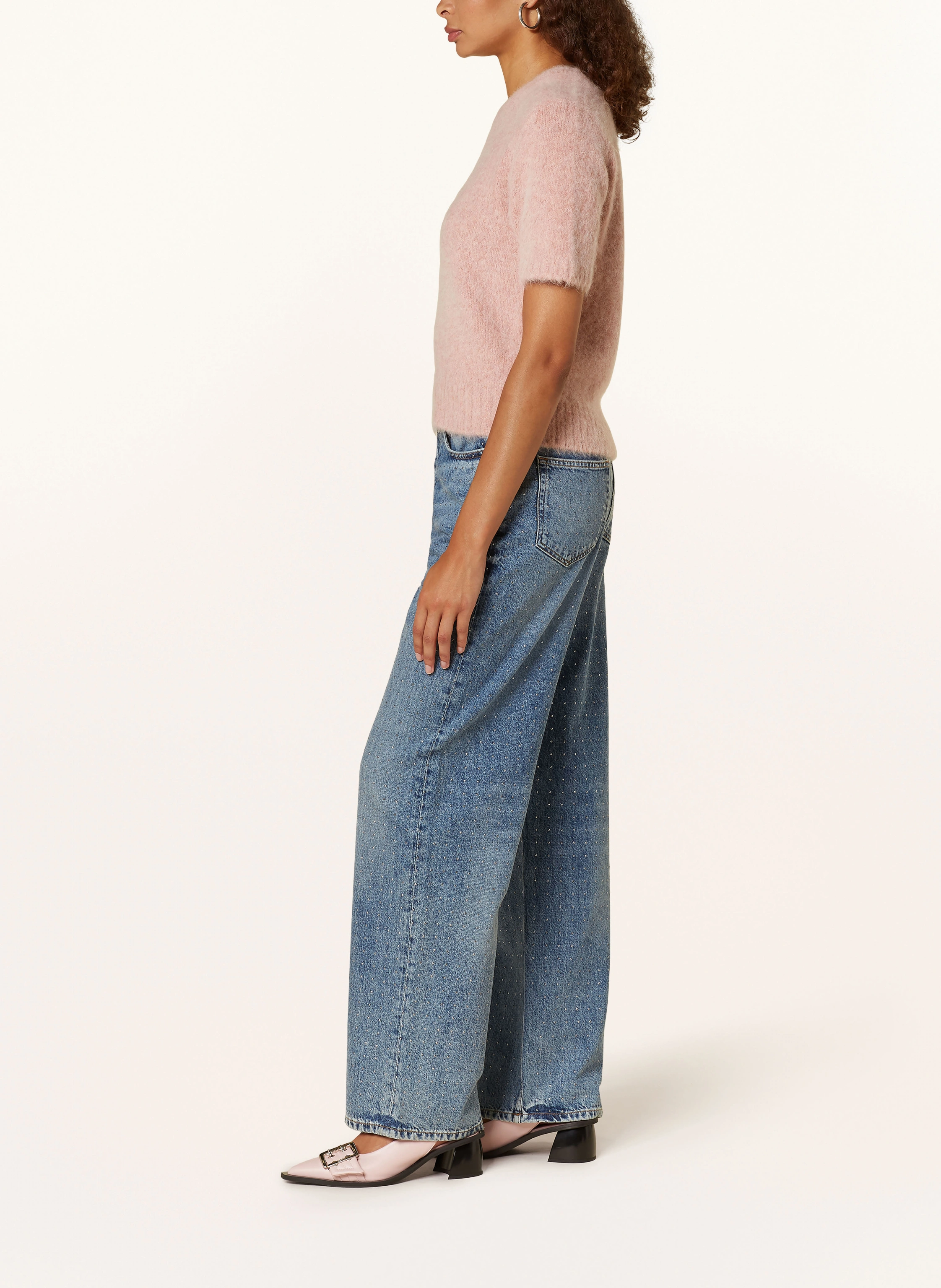 SAMSØE  SAMSØE Straight Jeans SHELLY mit Nieten