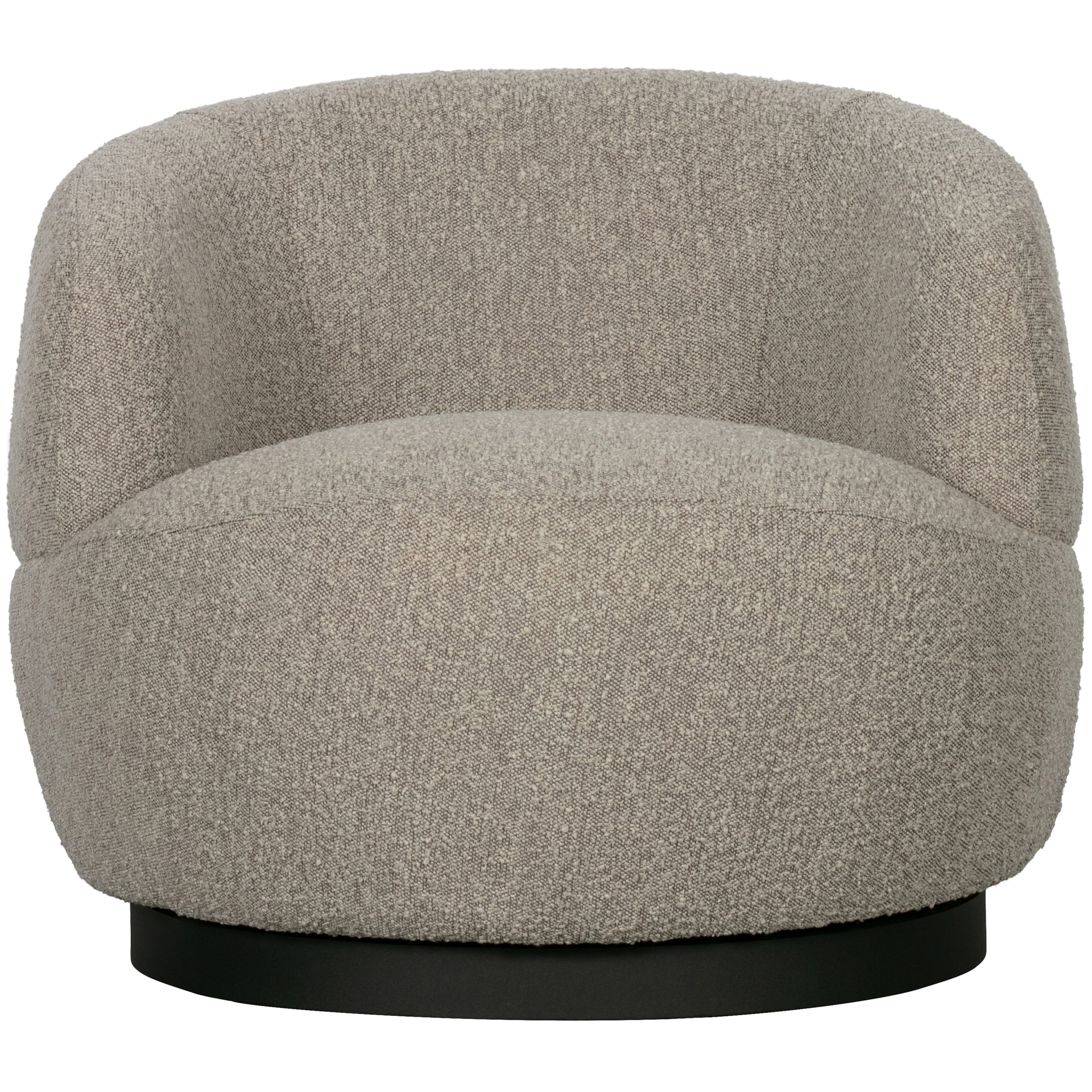 Loungesessel WOOLLY Bouclé naturel