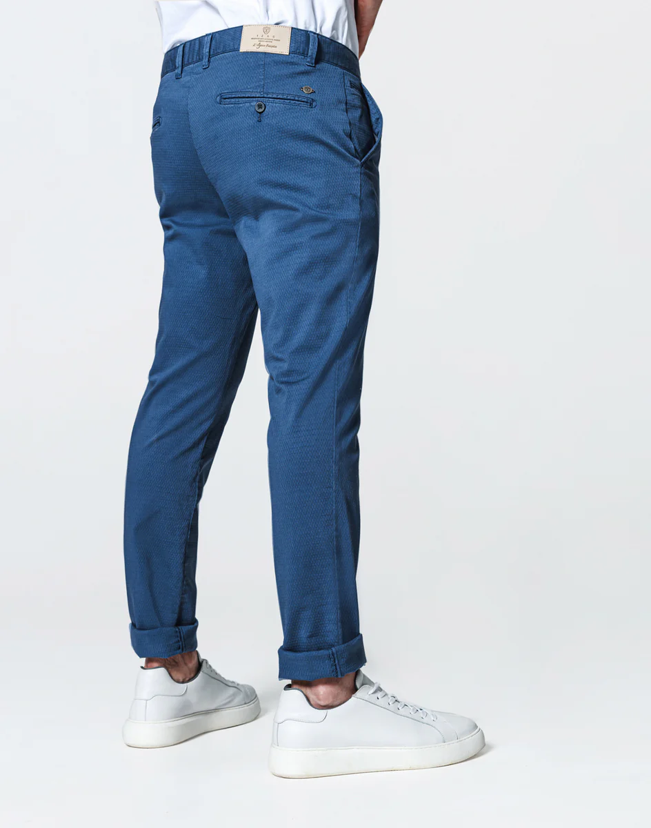 Slack fantaisie bleu