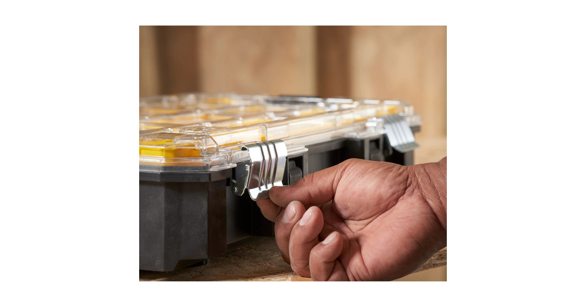 StanleyFATMAX PRO-STACK Organizer Compact gereedschapskist  (Zwart/geel)