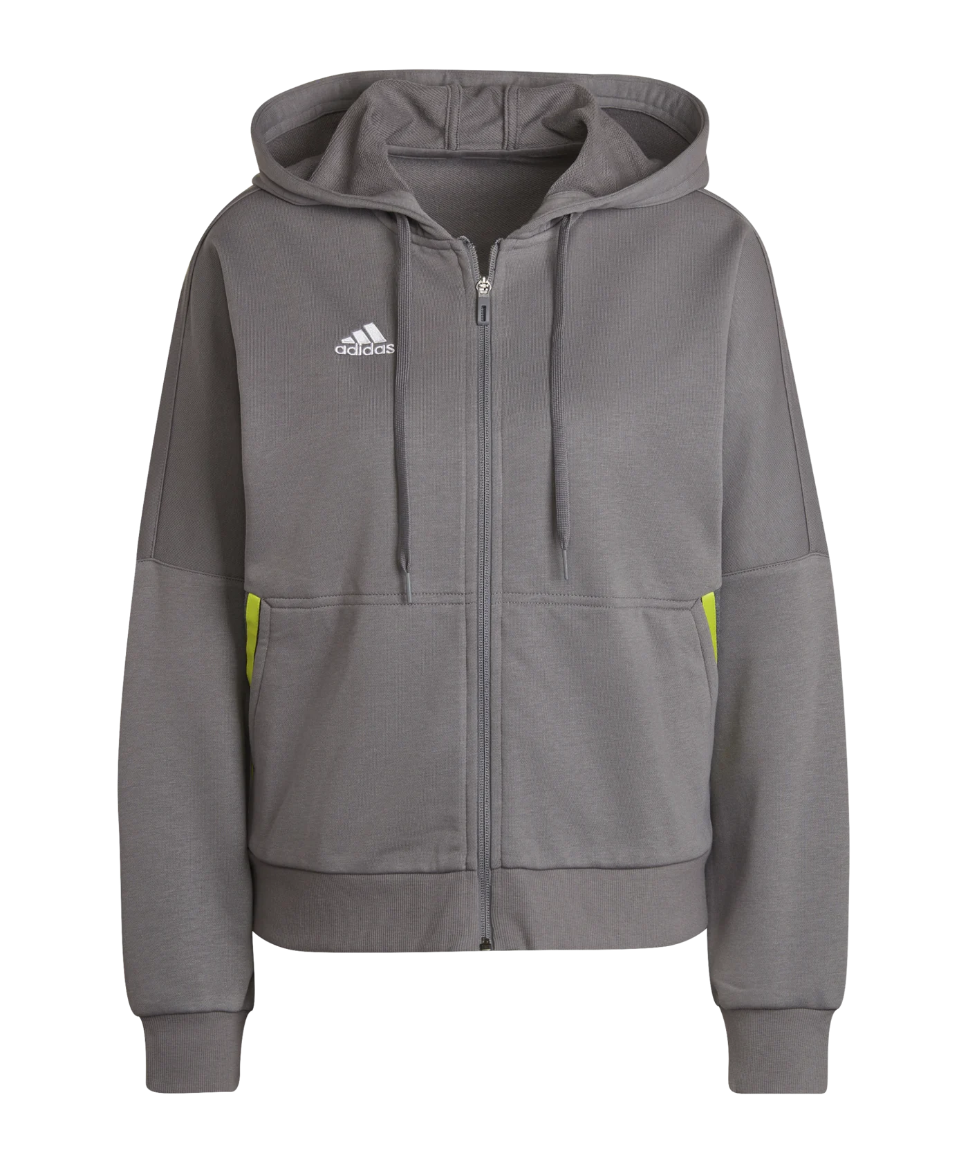 adidas Condivo 22 Kapuzenjacke Damen Grau