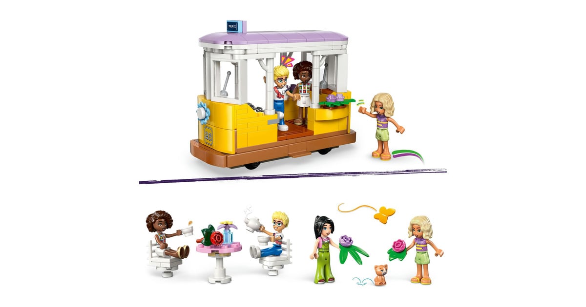 LEGOFriends - Plantencafé en bloemenwinkel Constructiespeelgoed  (42671)