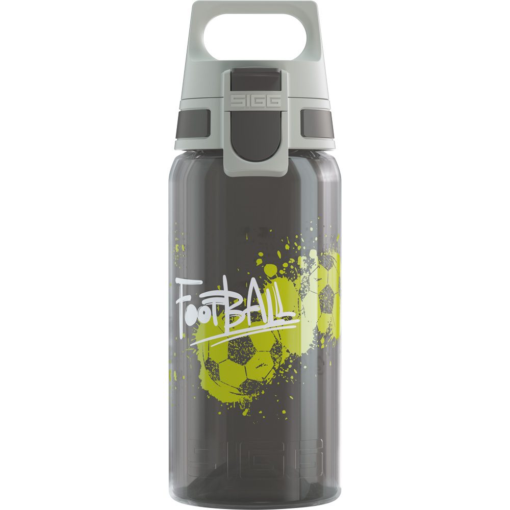 Sigg VIVA ONE 0.5L Trinkflasche Kinder Football Tag grün