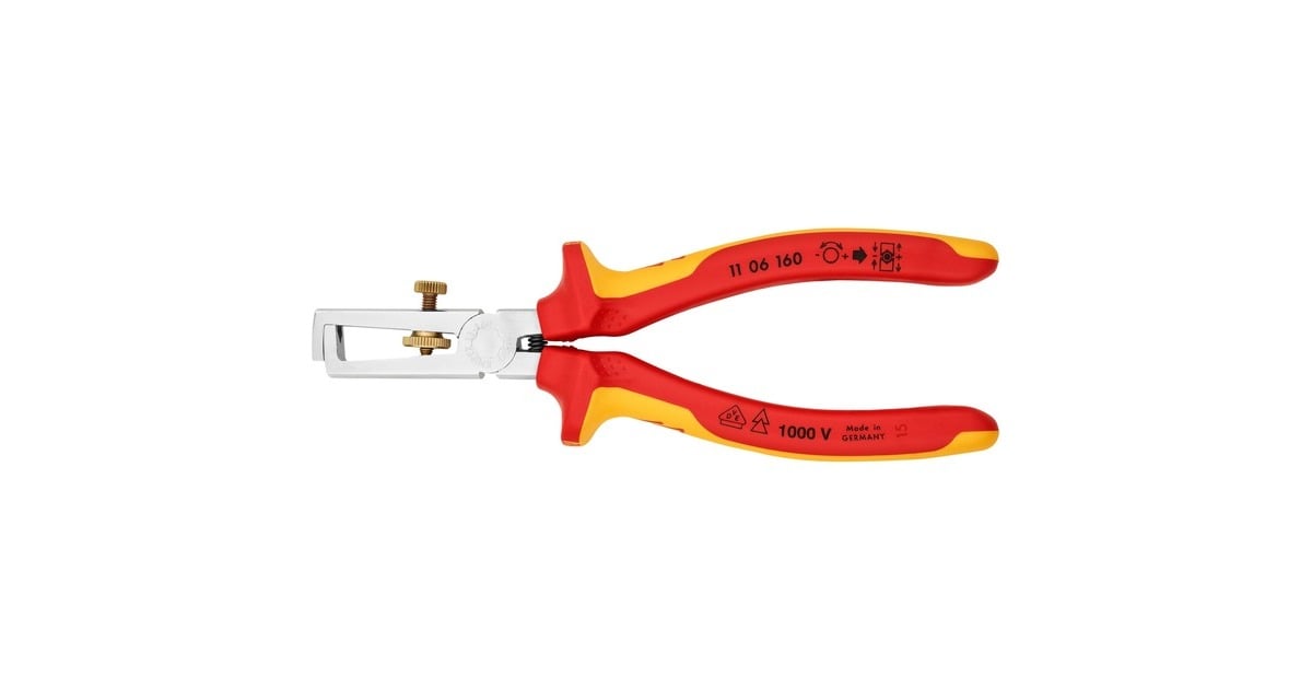 KNIPEXElektronica-set VDE 002015 tangenset  (Rood/geel, 4-delig)