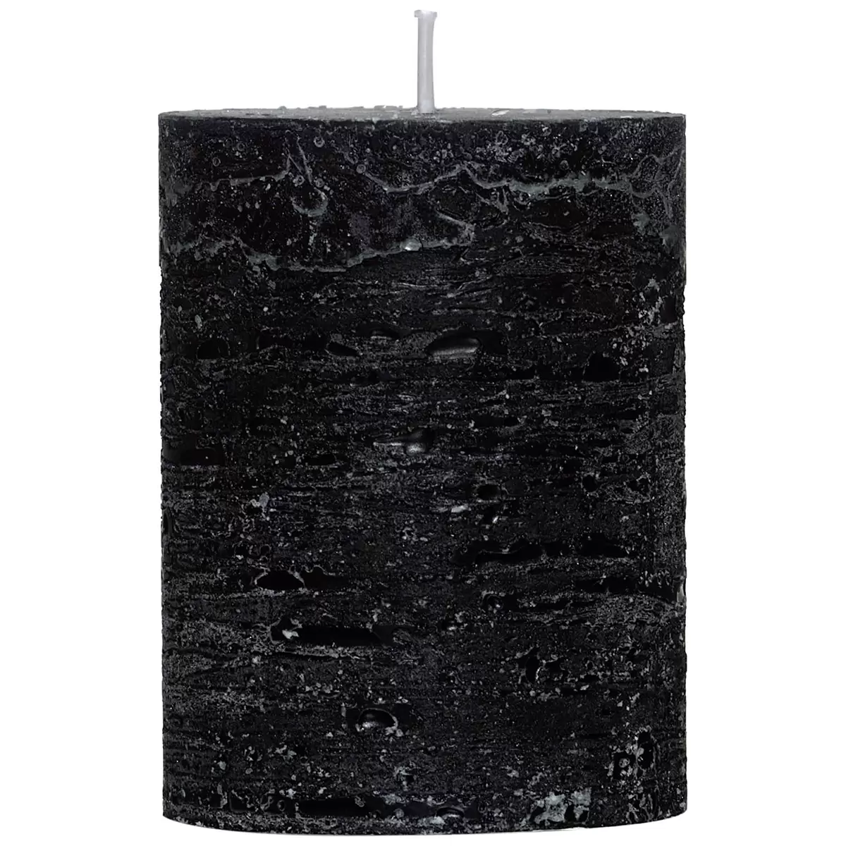 Kerze Rustic Schwarz