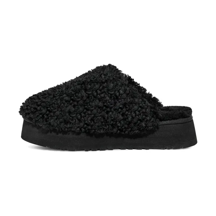 UGG Maxi Curly Platform Pantoffels Dames