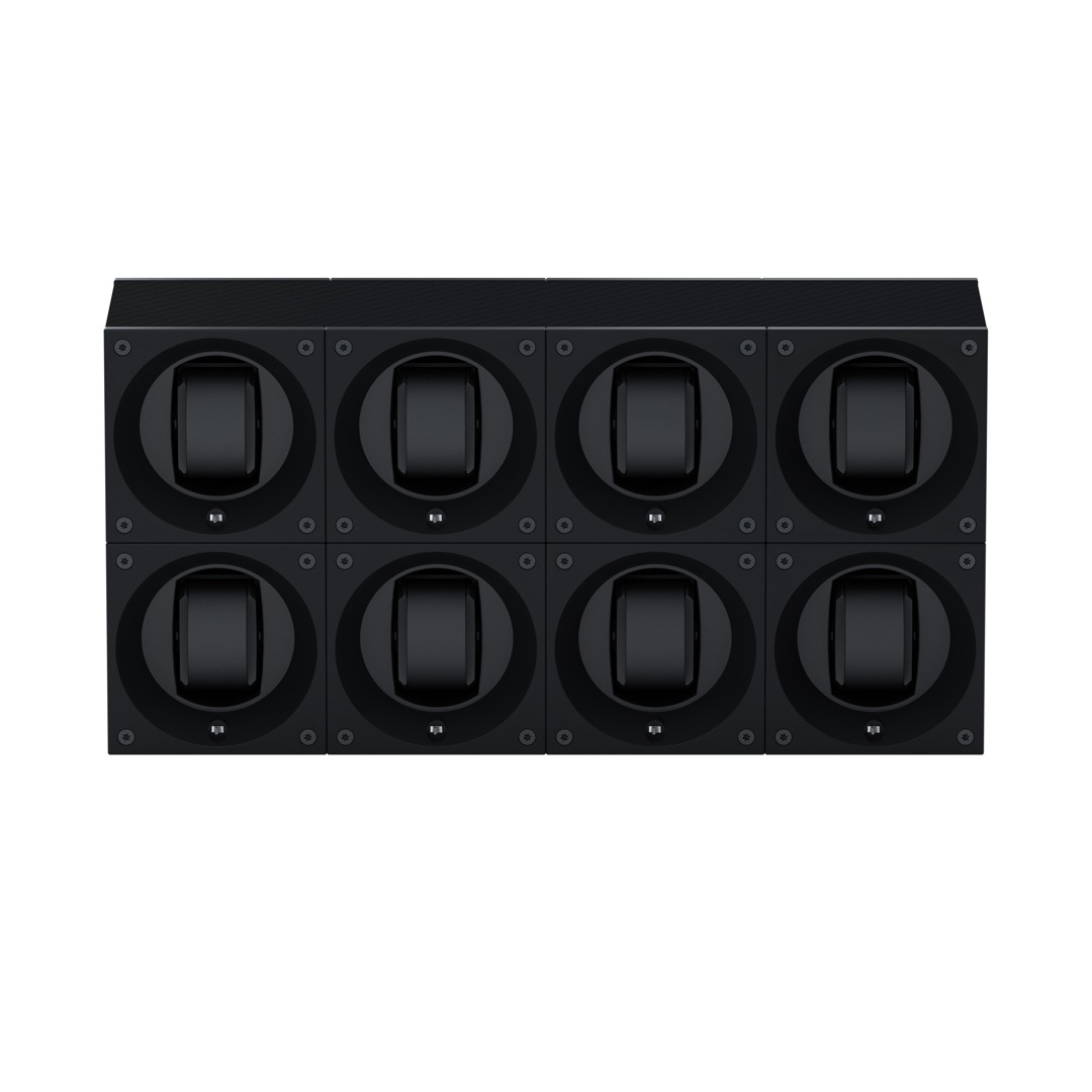 SwissKubik Masterbox Carbon - 8 Uhren