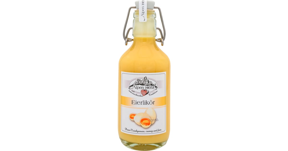 Alpenherz Eierlikör 0,2 Liter (Einweg)