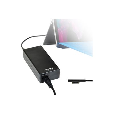 PORT Connect - câble d'alimentation secteur compatible avec MICROSOFT SURFACE