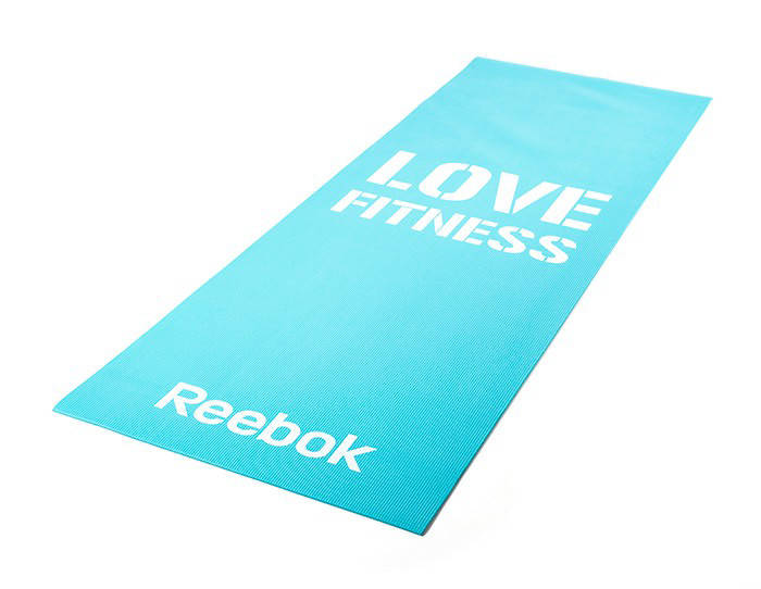 Reebok Blue Love Women's Training yogamat 4 mm aqua