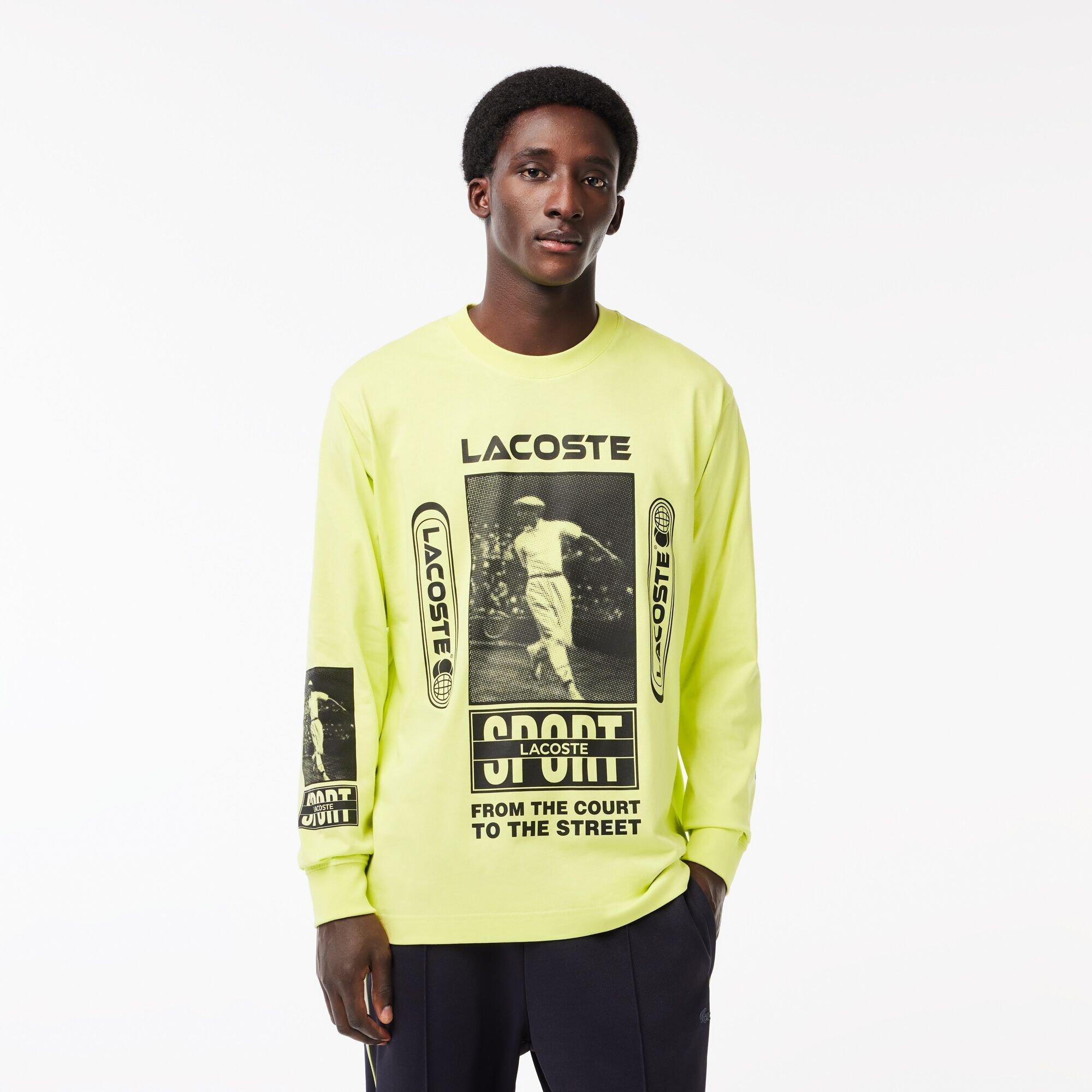 Lacoste Long Sleeve Training T Shirt